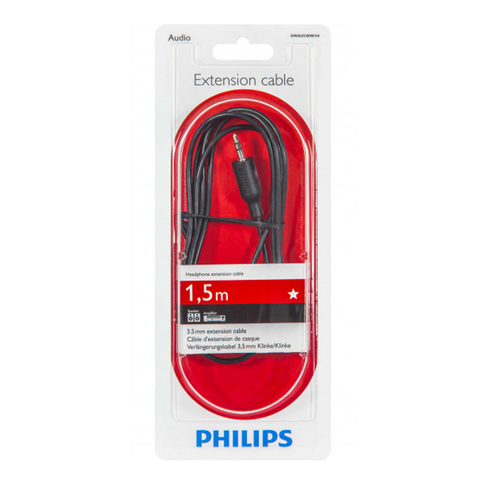 Philips Audio Cable M to F 1.5M (4794562117732) Philips Audio Cable M to F 1.5M (4794562117732)